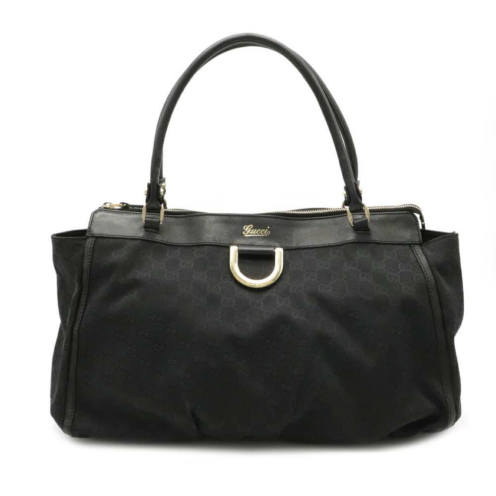 Gucci GG Large Tote Shoulder Bag Black